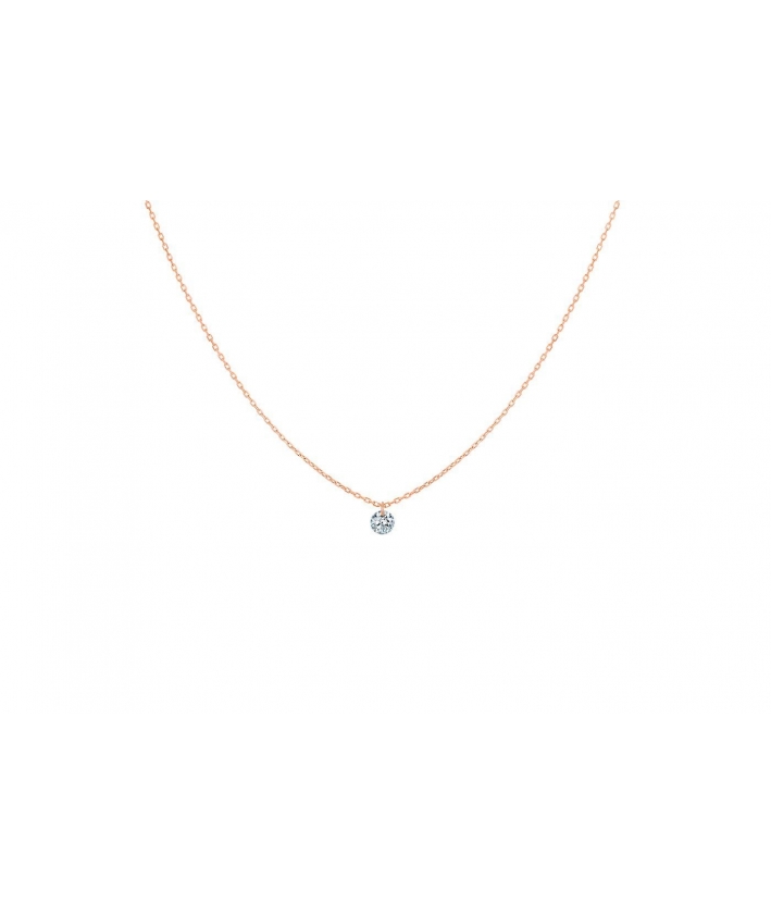 Collier 360° Or Rose