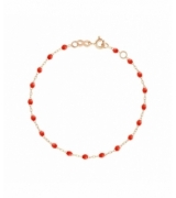 Bracelet corail Classique Gigi, Or rose,17 cm