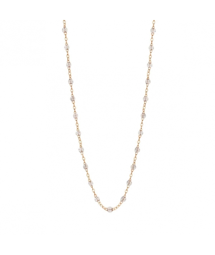 Collier sparkle Classique Gigi, Or rose, 50 cm