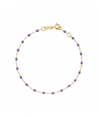 Bracelet mauve Classique Gigi, Or jaune, 17 cm