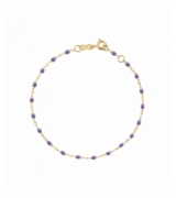 Bracelet mauve Classique Gigi, Or jaune, 17 cm