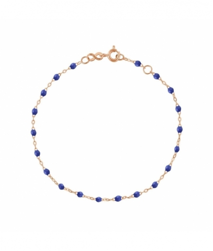 Bracelet bleuet Gigi, Or rose,18 cm