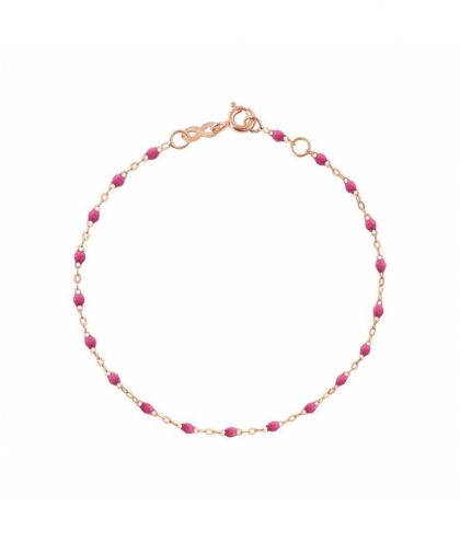 Bracelet bonbon Classique Gigi, Or rose,17 cm