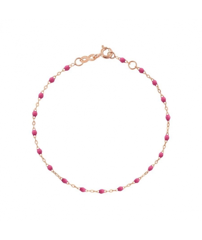 Bracelet bonbon Classique Gigi, Or rose,17 cm