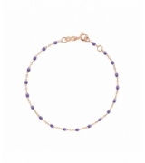 Bracelet mauve Classique Gigi, Or rose,17 cm