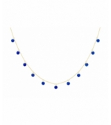 Collier Polka 11 Lapis-Lazuli Or Jaune