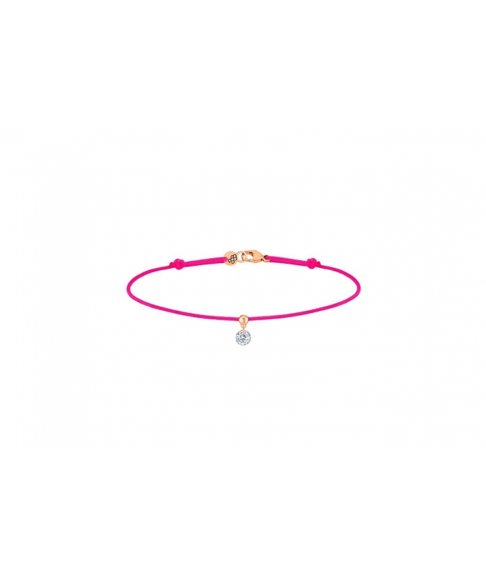 Bracelet Cordon BB Rose Fluo