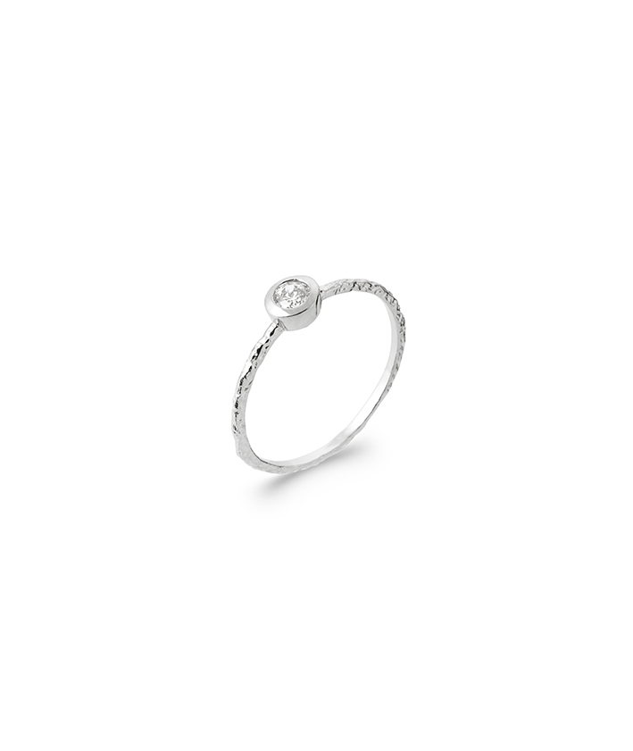 Collection GEM Bague Lily argent