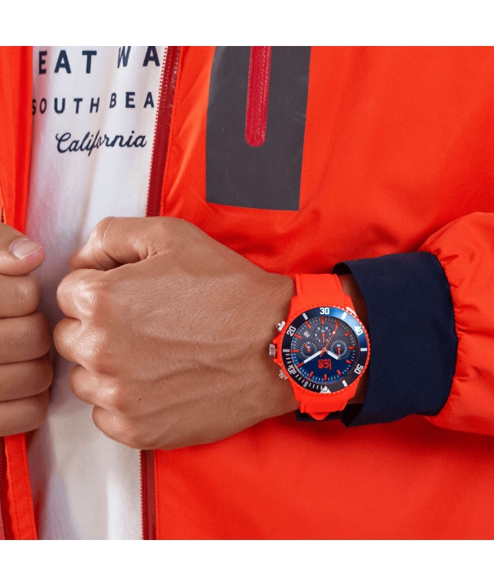 Ice Watch Chrono - Orange blue