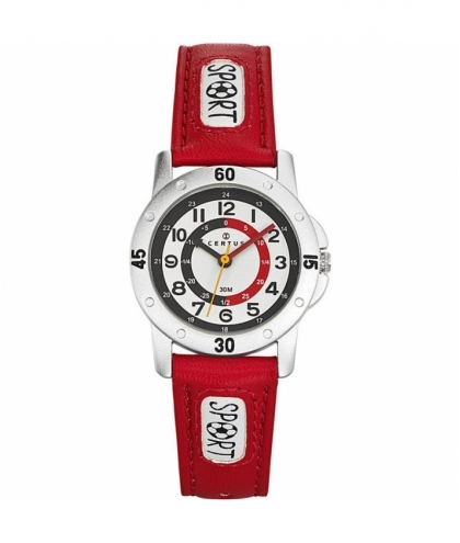 Certus montre analogique rouge enfant