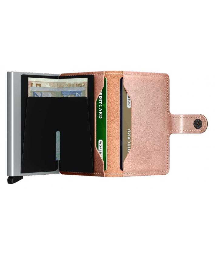 Secrid Miniwallet Metallic Rose