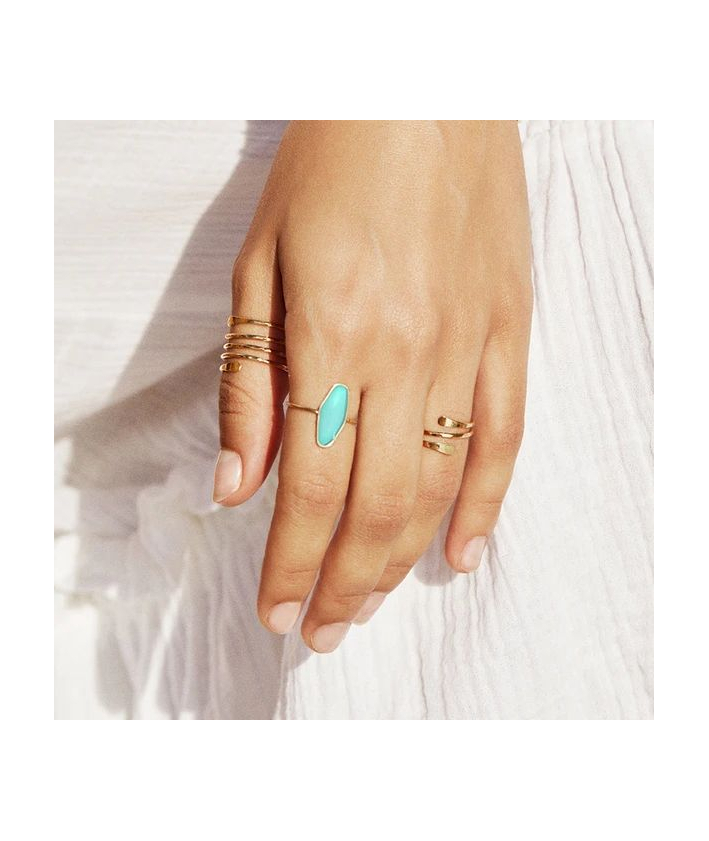 BDM Studio Bague Agathe Turquoise