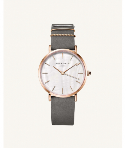 Rosefield The West Village Gris lphant Or Rose 33mm