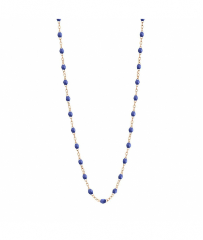 Gigi Cloezau Collier bleuet Classique Gigi, Or rose, 42 cm