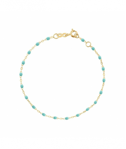 Gigi Clozeau Bracelet vert d’eau Classique Gigi, Or jaune, 17 cm