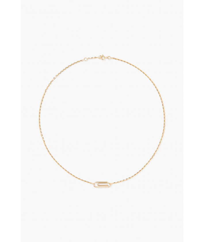 Aurelie Bidermann Collier Trombonne Diamant