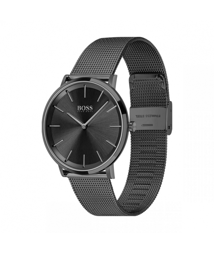 Boss Montre Homme Skyliner cadran et bracelet noir