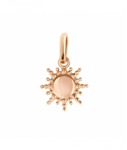 Gigi Clozeau Pendentif Soleil, or rose