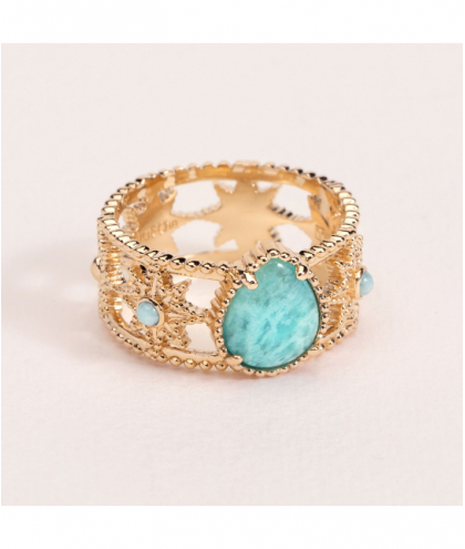 Bague Stella Amazonite