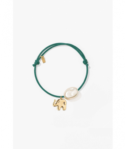 Aurélie Bidermann Bracelet Grigri Eléphant