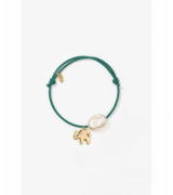 Aurélie Bidermann Bracelet Grigri Eléphant