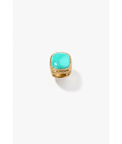 Aurélie Bidermann Bague Miki Turquoise