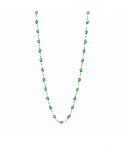 Gigi Clozeau collier menthe Classique, or rose, 50 cm