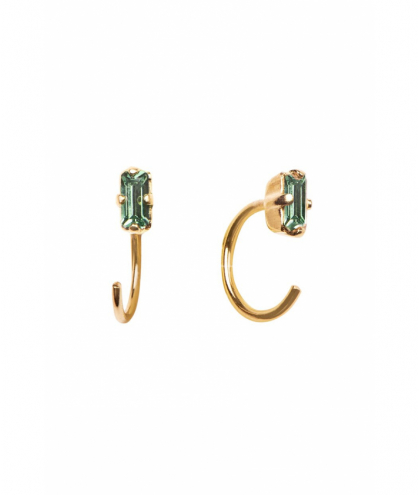 Boucles d'oreilles Marcel - Vert