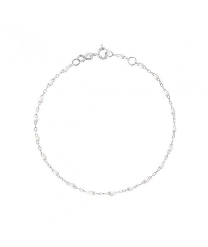 Bracelet blanc Classique Gigi, Or blanc