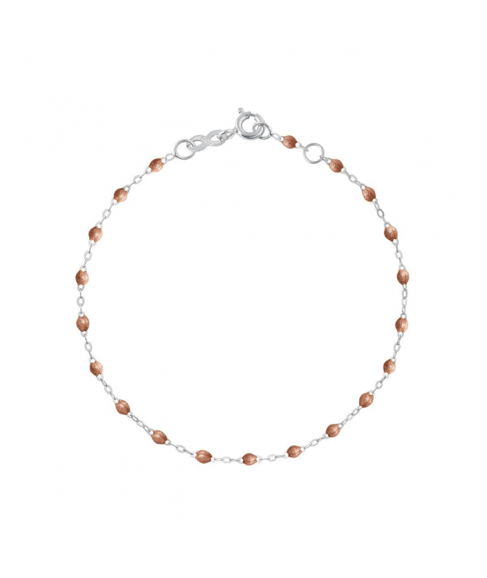 Bracelet cuivre Classique Gigi, Or blanc, 17 cm