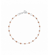 Bracelet cuivre Classique Gigi, Or blanc, 17 cm