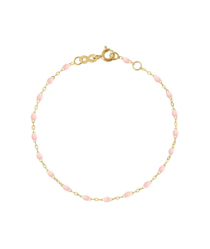 Bracelet rose bébé Classique Gigi, Or jaune, 17 cm