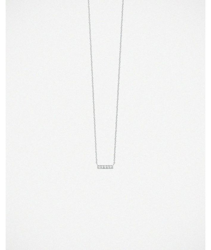 Vanrycke Collier Mini Medellin diamants Or blanc