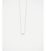 Vanrycke Collier Mini Medellin diamants Or blanc