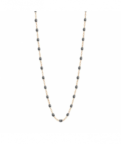 Gigi Clozeau collier gris foncé classique Gigi, 42cm