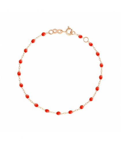 Gigi Clozeau Bracelet corail Classique Gigi, or rose, 15 cm