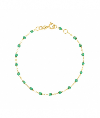 Gigi Clozeau Bracelet menthe Classique Gigi, or jaune, 17 cm