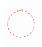 Bracelet rose fluo Classique Gigi, Or rose,17 cm