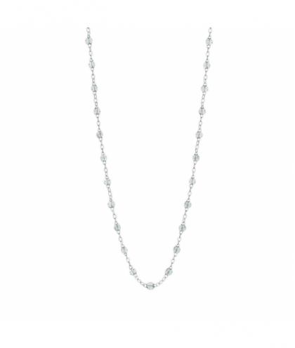 Collier sparkle Classique Gigi, Or blanc, 42 cm