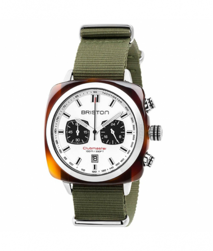 Briston Clubmaster Sport Vert Militaire