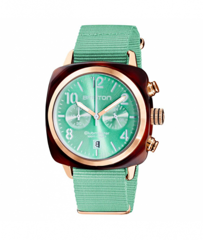 Briston Clubmaster classique acetate vert d'eau