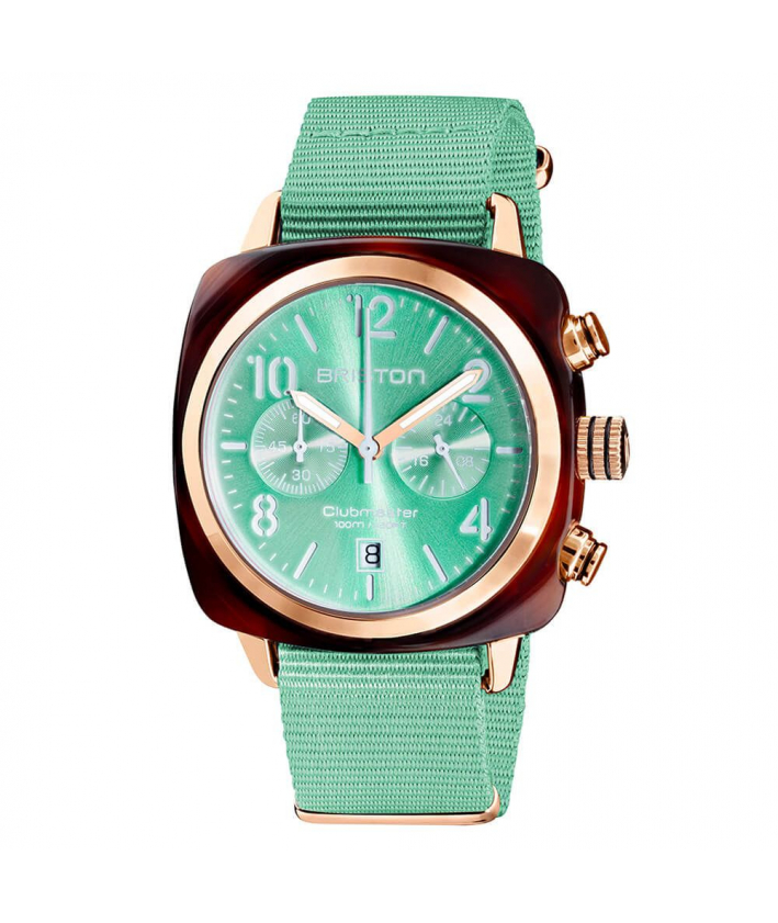 Briston Clubmaster classique acetate vert d'eau