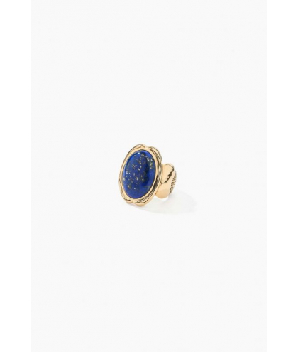 Aurelie Bidermann Bague Olfa Lapis Lazuli