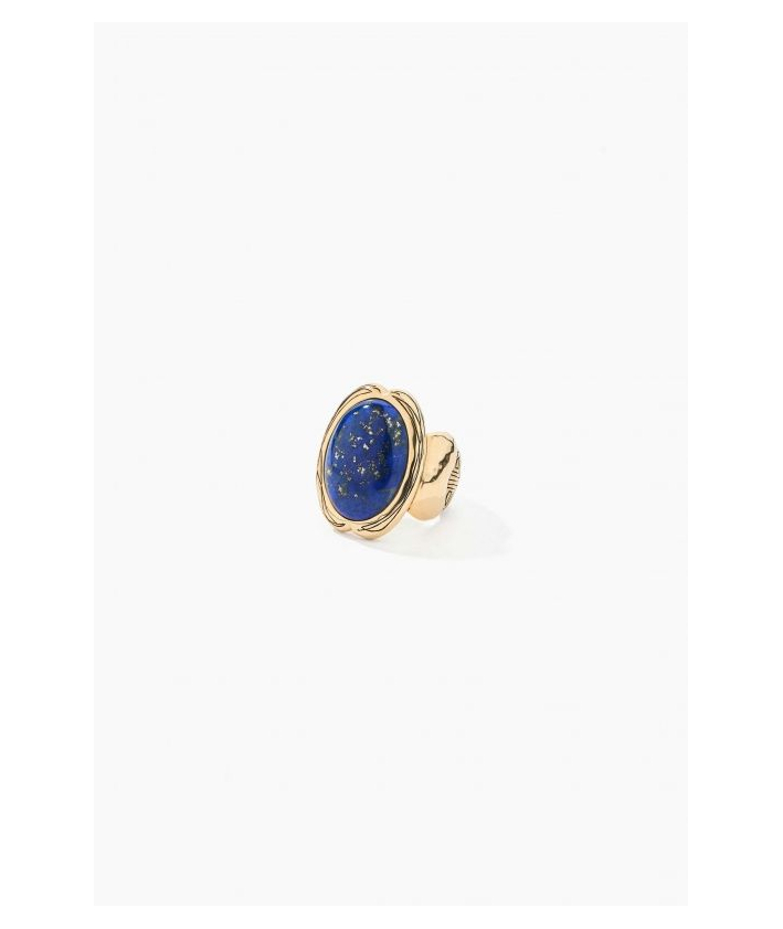 Aurelie Bidermann Bague Olfa Lapis Lazuli