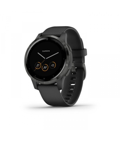 Garmin vívoactive® 4S Gray avec bracelet noir