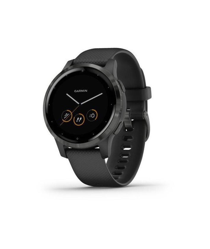 Garmin vívoactive® 4S Gray avec bracelet noir