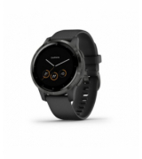 Garmin vívoactive® 4S Gray avec bracelet noir