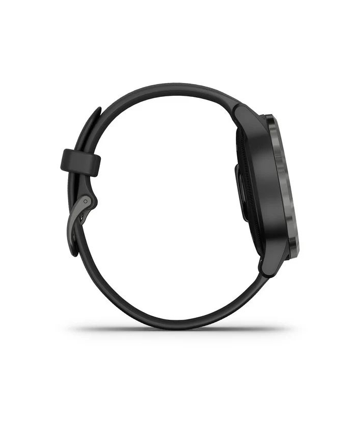 Garmin vívoactive® 4S Gray avec bracelet noir