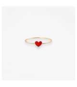 Vanrycke - Bague Emoji Coeur Rouge