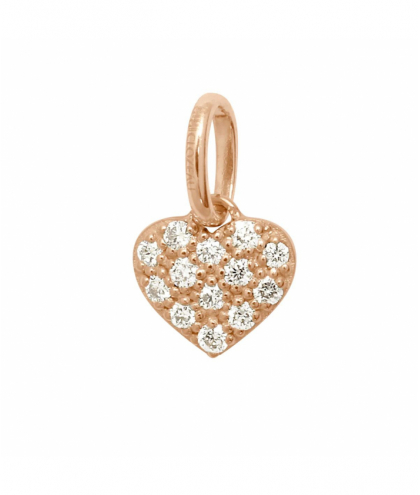 Gigi Clozeau - Pendentif In Love 0,12 or rose